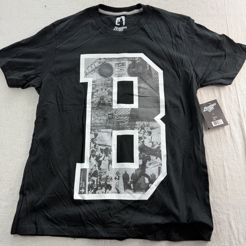 Brooklyn’s Own Rocawear T Shirt BK BLOCK Extra Large Streetwear Hip hop NWT